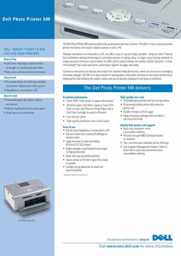 Dell Photo Printer 540-page_pdf